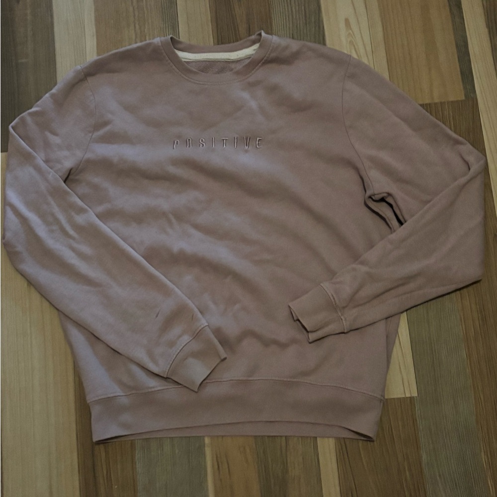 Ardene Pink Crewneck Sweater Soft and Relaxed
